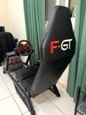 Next Level Racing F-GT Sim Racing Cockpit (Frame + Seat ONLY)