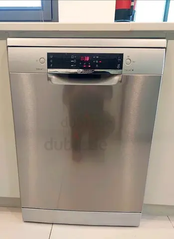 Free Delivery- BOSCH Series 4 Dishwasher 3 rakes Full Touch Penal Control Digital Clock 60x60 cm