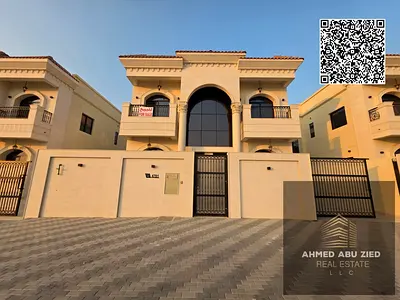 Writing Elegant luxury villa for annual rent in Al Helio. 5 master bedrooms, maid’s room, majlis, 2