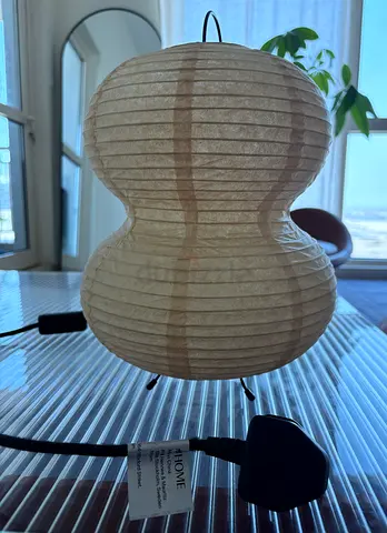 H&M Rice Paper Table Lamp - Neutral Tone