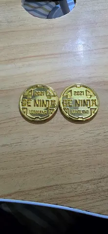 Limited Edition lego Coins (2) Original from legoland.
