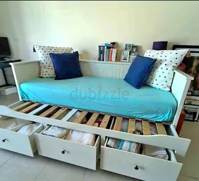IKEA Hemnes Daybed with 2 Mattresses - Great Condition