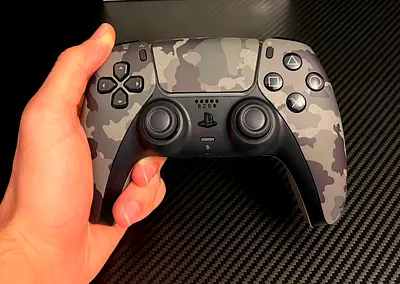 PS5 dualsense grey camouflage controller