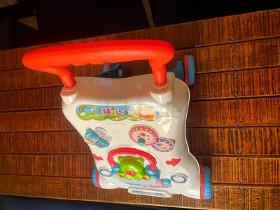 Baby Walker and Activity Push Toy with Music and Lights