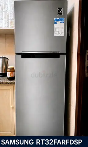 Samsung RT32 Two-Door Refrigerator - 10 Year Compressor Warranty (Silver)