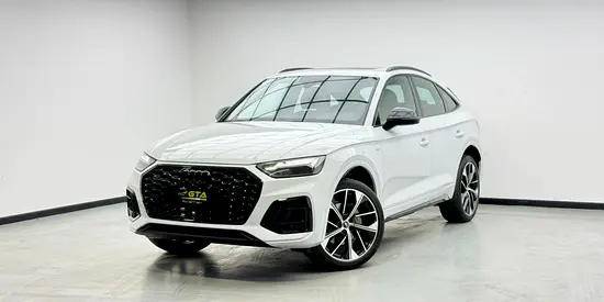 2024 Audi Q5 45TFSI Quattro S-Line, 2029 Audi Warranty + Service Pack, Low Km, Fully Loaded, GCC