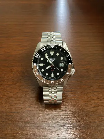 Seiko GMT Automatic Stainless Steel Men's Watch