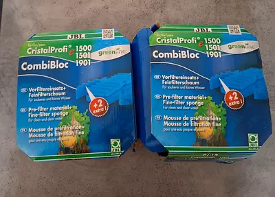 JBL CristalProfi CombiBloc Pre-filter Sponges x2 (for 1500/1501/1901)