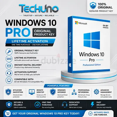 Windows 10 Pro — Original Product Key | Lifetime Activation
