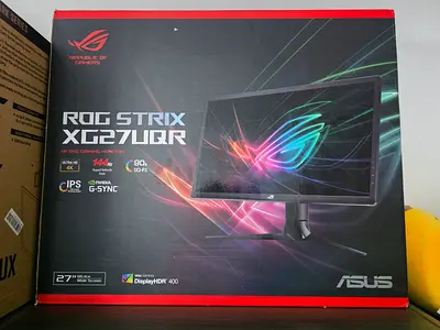 Asus ROG IPS monitor 27 inch 4k 144 hz