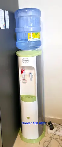 Standing Water Dispenser Cooler with 5-Gallon Bottle