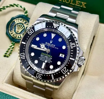 Rolex Sea-Dweller Deepsea Blue and Black James Cameron Dial + Box 1:1 Clone