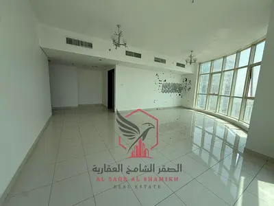 شقة مميزة بإطلالة بحرية ومساحات واسعة  مع غرفة خادمة مع باركن وجيم ومسبح مجاني