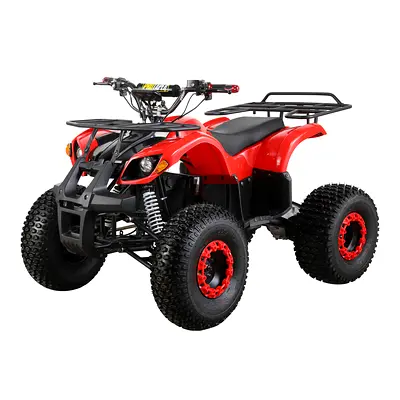 Red 4-Wheel ATV / Quad Bike - Offroad Utility Rider