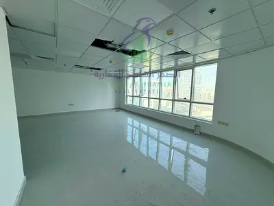 Commercial Office for Annual Rent in Al Majaz 2 | 1,550 Sq Ft | Open View | 2 Bathrooms | Pantry |