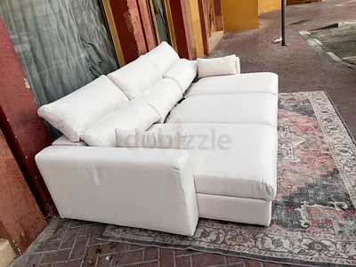 IKEA Esklstuna L Shape Sofa bed Beige