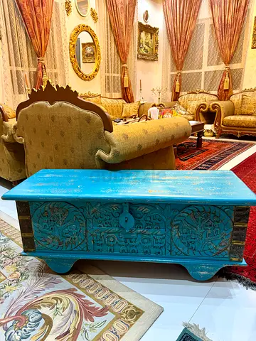Marina blue chest