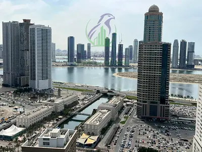Two Bedroom Apartment in Al Majaz 3 Sea View Open Balcony Ultra Deluxe Finish Gym Pool Free Parking One Month Free Prime Location