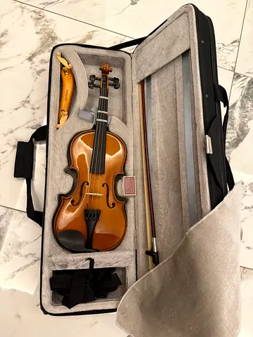 Vienna branded violin with soft case for good condition