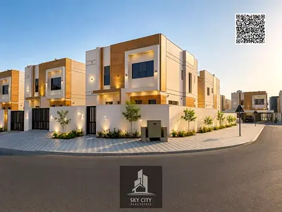 فيلا ركن فاخرة للبيع – 3 غرف نوم رئيسية – قريبة من المسجد والخدمات، تشمل رسوم التسجيل والملكية مع مساحة للفناء