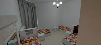 Flash Sale .. Bedspaces in a master bedroom with attached washroom and Balcony