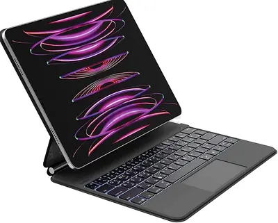 Belkin Pro iPad Keyboard Case with Trackpad & Backlit Bluetooth Keyboard iPad Air M2 13” - Pro 12.9”