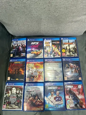 PS4 games for sale (Mint condition) every game is tested and works perfectly