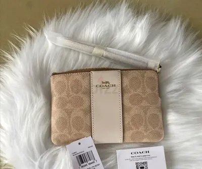 Genuine Coach wrist wallet