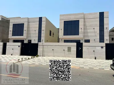 Villa for sale in Al Zahia, 4 master bedrooms with swimming pool, registration fees included