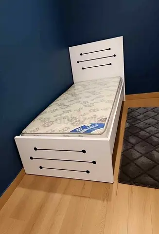 Single bed with mattress brand new