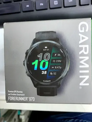 Garmin Forerunner 970 - excellent condition box and charger