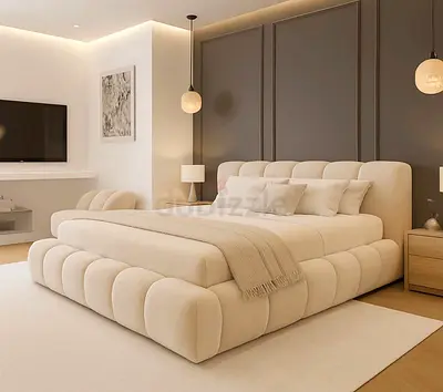 Fully Custom Made king  Size Brand New Luxury Bed,Hydraulic Storage Can be Installed