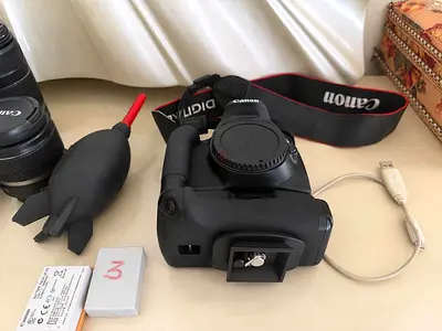 Canon EOS 550D DSLR Bundle | 18–55mm + 55–250mm IS Lens + Accessories
