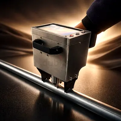 Handheld Industrial dot pin marking machine for metal