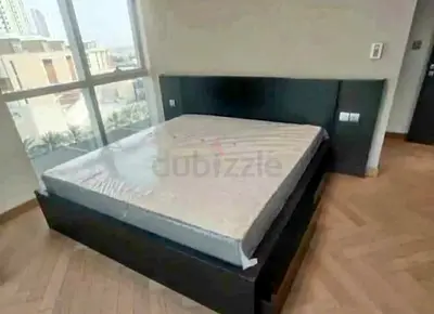 IKEA malam bed with mattress King size bed