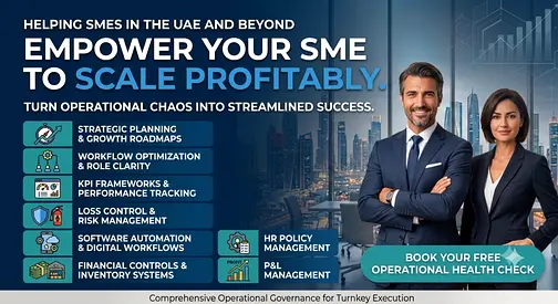 Scale Your Business Faster: Expert UAE Business Operations Management Consultant Available