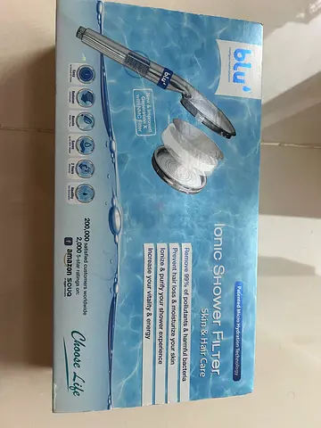 blu Ionic Shower Filter Handheld Head