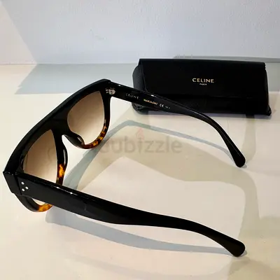 Celine Black/Tortoiseshell Sunglasses with Case