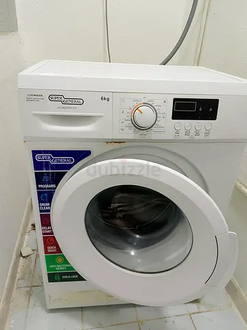 Super General 6kg Front Load Washing Machine - Good Working Condition