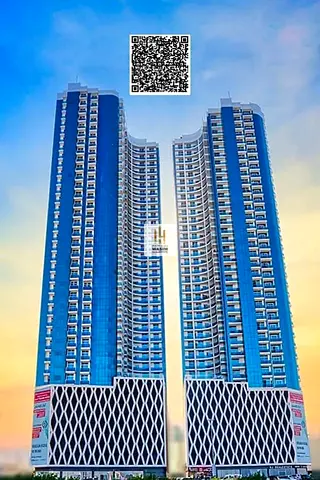 Two-Bedroom Apartment for Sale in Oasis Tower 2, Ajman  A fantastic opportunity to own a spacious two-bedroom apartment in Oasis Tower 2, Ajman, at a