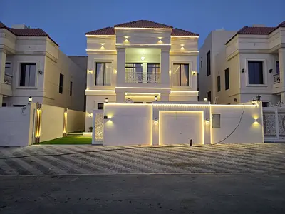 🏡✨ فيلا كلاسيك للإيجار في الحليو 2 – فخامة ومساحة وخصوصية ( ارضي + اول + روف) 5 غرف ماستر مع مجلس وصالة كبيرة للعائلات
