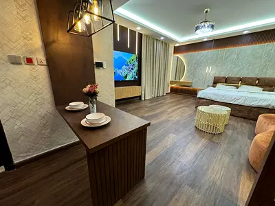 Luxury Upgraded Studio for Sale in Horizon Towers – Ajman | 750 Sq. Ft. | Fully Furnished | Balcony