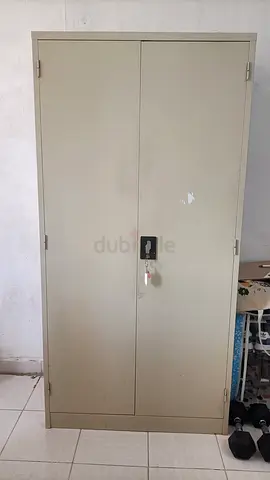 Metal Storage Cabinet / Steel Wardrobe - Beige, Made in Australia, Good Condition
