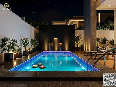 Ready-to-move-in villa with private pool | 4 master bedrooms | Al Zahia | Registration fees included