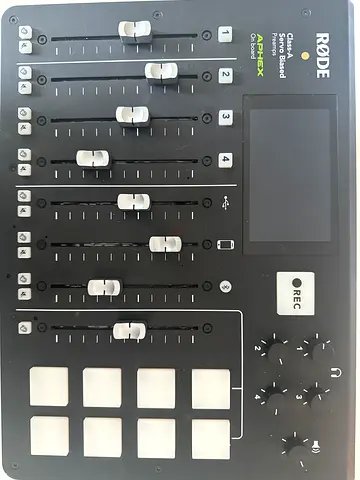 RODE Caster - Podcast Mixer with Pads - Flawless Working Condition