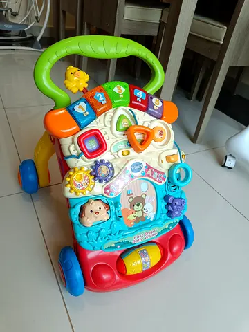 VTech Baby Activity Walker with Musical Learning Panel - Good Condition