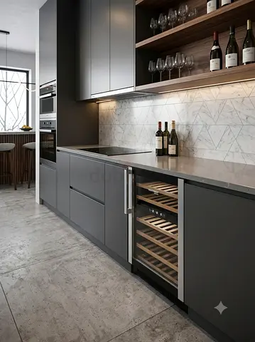 Vestfrost Latest Model Dual-Temperature Wine Cooler – 44 Bottles | Beverage & Wine Storage | Premium