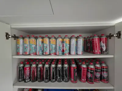 100 Butane Gas Cans – Brand New