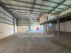 **Warehouse for rent in Al Sajaa Industrial Area | 4,500 sq ft | 1,000 sq ft mezzanine | Office and