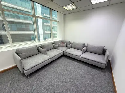 Light Gray Color Ikea Soderhim Corner Sofa